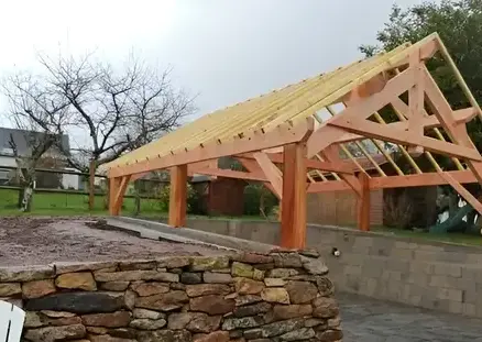 carport bois Guillac-1