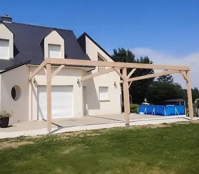 carport bois Réguiny-4