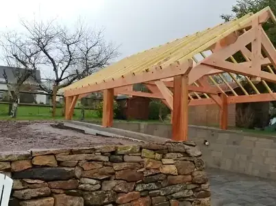 carport bois Saint-Jean-Brévelay-5