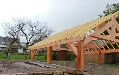 carport bois Val d'Oust-5